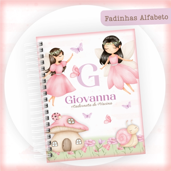 Caderneta de Saúde Baby Menina Personalizada - Image 2