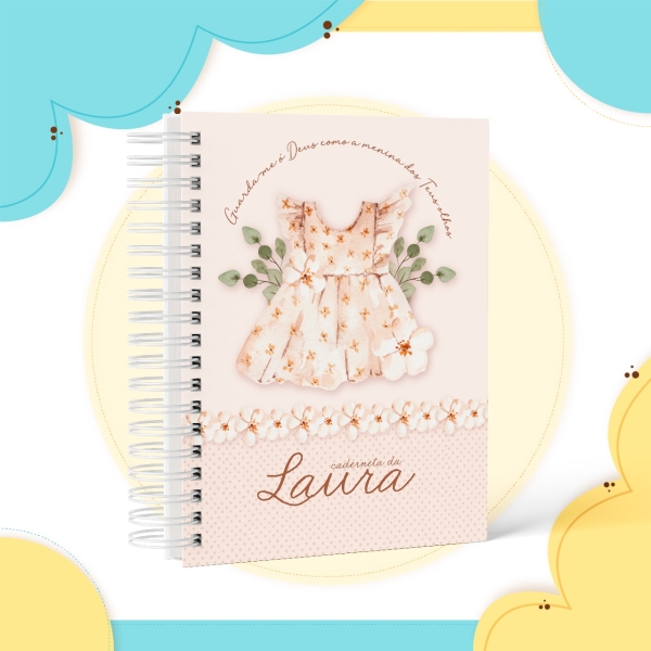 Caderneta de Saúde Baby Menina Personalizada - Image 3